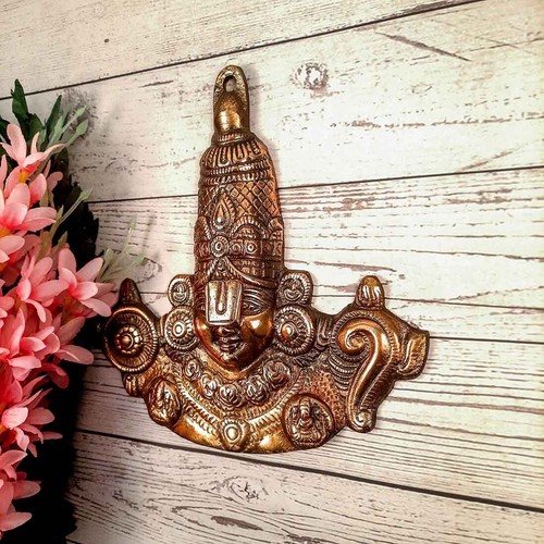 Lord Balaji Statue Wall Decor | Shri Venkateswara Swami Idol for Wall - Picture 2 of 7