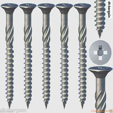 IN-DEX EXTERNAL DECKING, TIMBER POZI DOUBLE COUNTERSUNK GREEN BROWN SS SCREWS