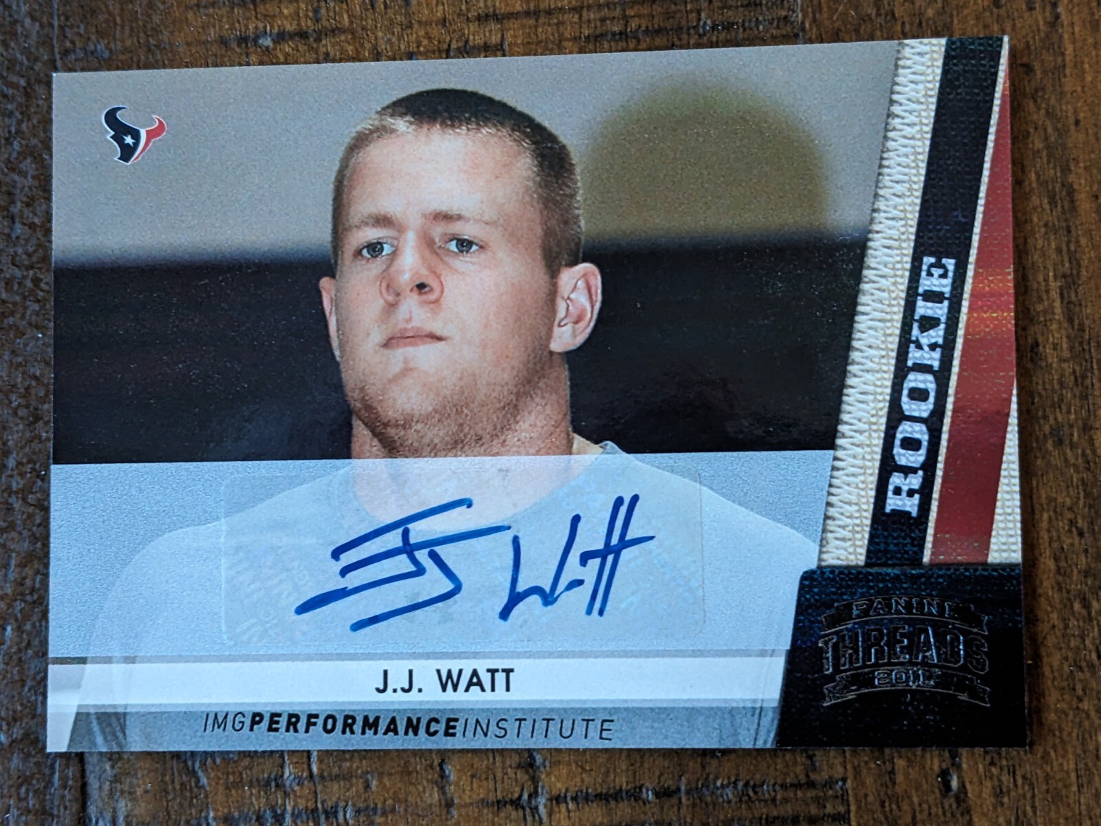 2011 Panini Threads JJ Watt Rookie Auto 082/299 RC eBay