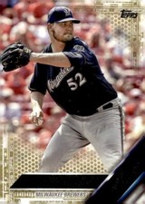 2016 Topps Gold #690 Jimmy Nelson 1894/2016 Milwaukee Brewers