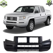 Front Bumper Cover Primed Plastic For 2006-2008 Honda Ridgeline