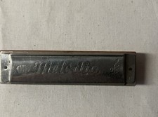 "Melodia" Vintage Harmonica With 28 Holes -Made in Poland