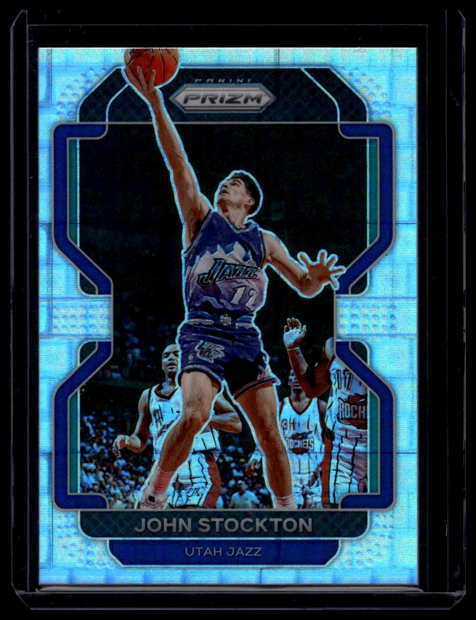 2021-22 Panini Prizm #267 John Stockton Premium Factory Set #/150