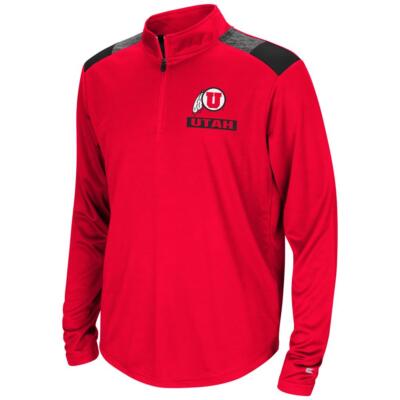 University of Utah Utes Youth Boys 1/4 Zip 99 Yards Pullover