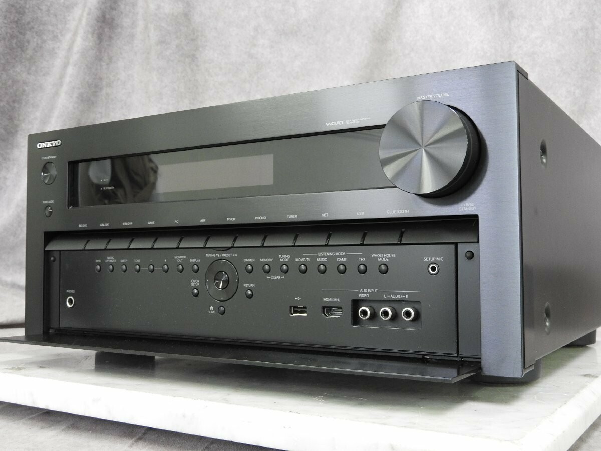 Onkyo TX-NR838 4K Home Theater Receiver - 7.2-channel/5.1.2 Dolby