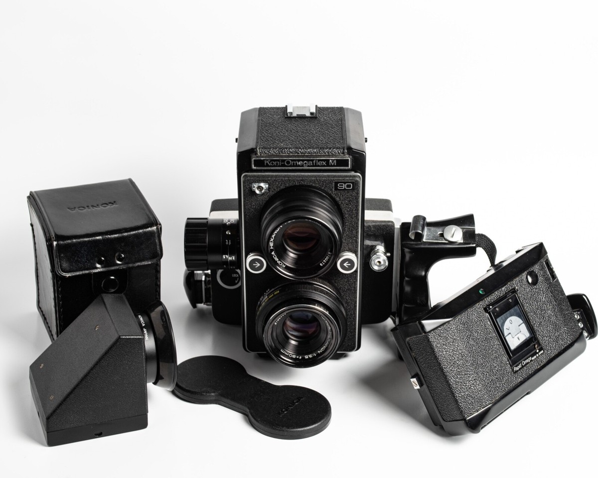 Koni-Omegaflex M 6x7 TLR Camera - 90mm f3.5 Lens. Rare - With