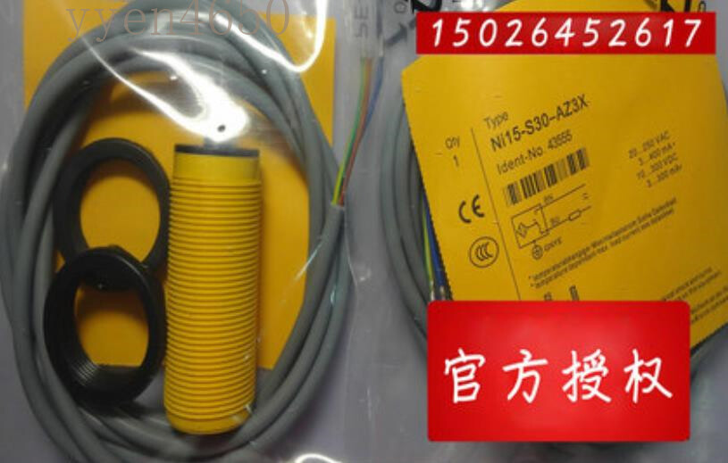 Turck NI15-S30-AZ3X/S100 Proximity Switch Sensor 20-250 VAC Free Shipping