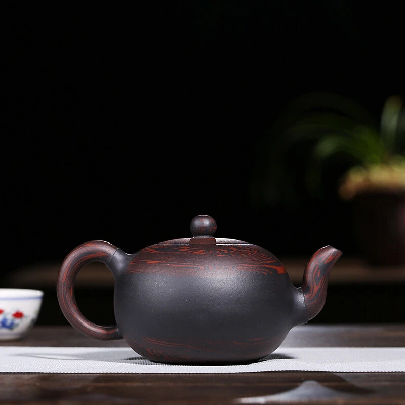 Handmade Tea Pot Marked Purple Clay Yixing Zisha Master Pot Chinese Kungfu Pots - Image 2 of 4