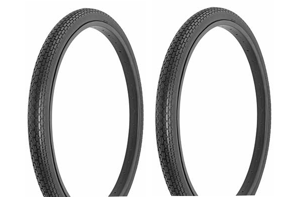felt thick brick tires