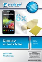 6X Schutzfolie FüR Ecultor Wiko Rainbow Klar Displayschutzfolie Crystalclear