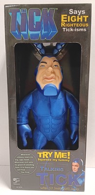 TALKING TICK N2TOYS 17'' SOFT FIGURE IN ORIGINAL UNOPENED BOX TALK FEATURE WORKS