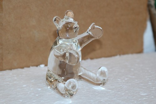 Kleine Vintage Kunst Glas Tier Figuren zur Auswahl Pinguin Marienkäfer Affe Bär etc - Bild 17 von 42