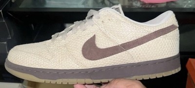 Size 12 - Nike Dunk Premium Low Hemp - Net Medium Brown