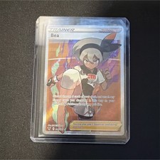 bea card pokemon Pokémon (2020) Vivid Voltage Trainer Bea Full Art 180/185 CGC 9.5 GEM –  Cars N Cards main image 1