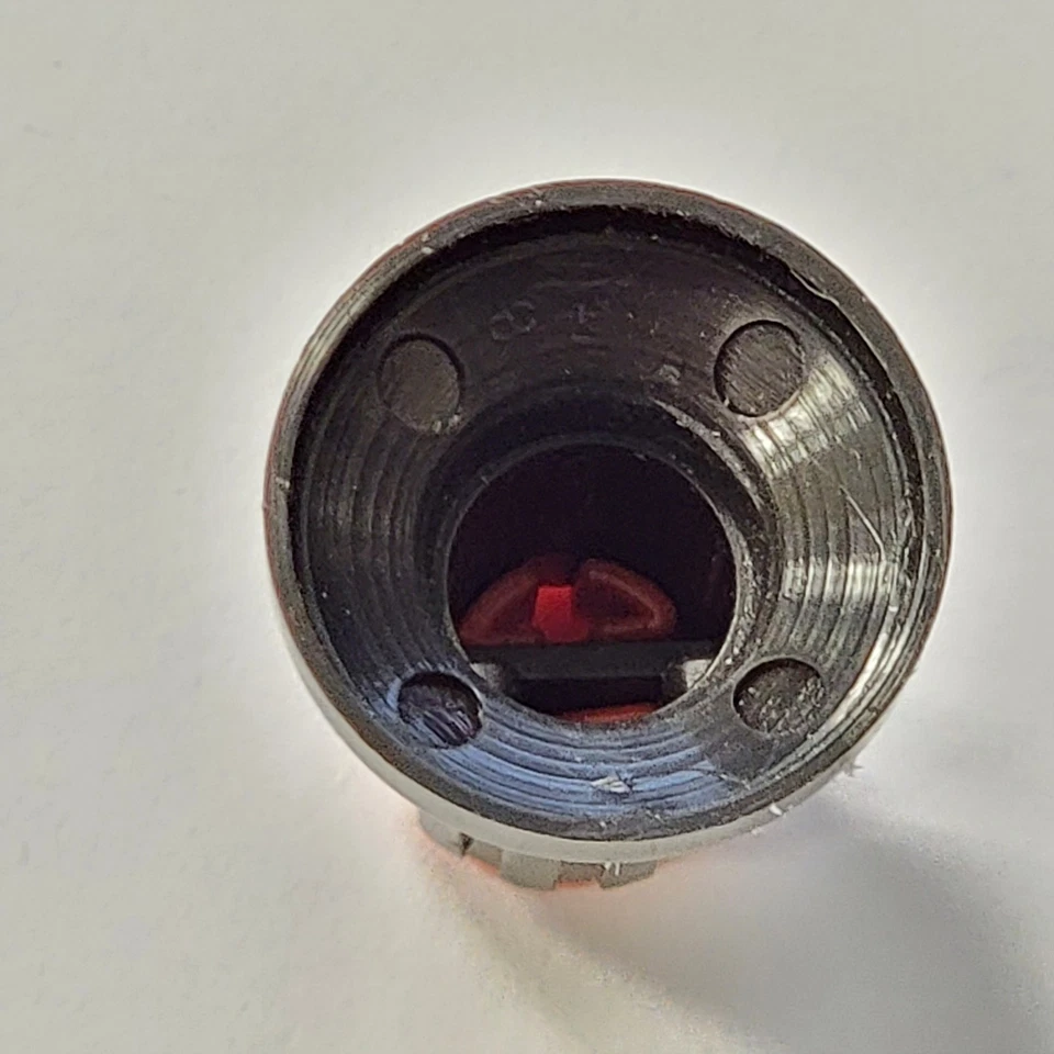 ORIGINAL RED KNOB PART - Tascam M-108 12 Channel 8 Bus Audio Recording Mixer - Image 2 of 4