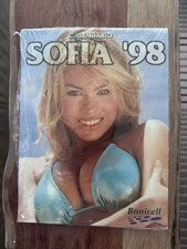 Sofia Vergara 1998 Bikini Model Beautiful Rare Original Calendar Modern Family