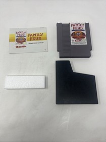 Nintento NES Game Family Feud CIB Complete W/ Box, Manual And Sleeve