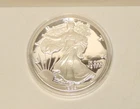 1989-S  AMERICAN SILVER EAGLE* 1 TROY OUNCE OF .999 SILVER Deep Cameo