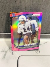 Malaki Starks Rookie Pink Prizm Panini Prizm 2025 Ravens