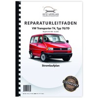 VW Transporter T4 (98-03) Schaltplan Stromlaufplan PläNe Werkstatthandbuch