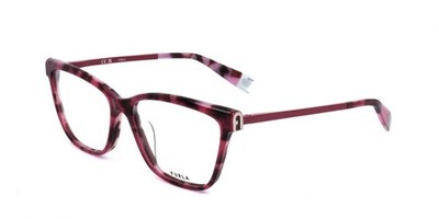 Furla VFU631 Fuxia pink havana 55/15/135 Damen Brillen