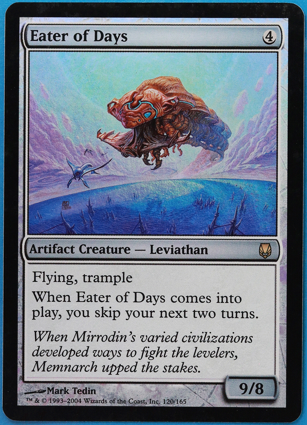 Eater of Days FOIL Darksteel NM Artifact Rare MAGIC CARD (ID# 500186) ABUGames