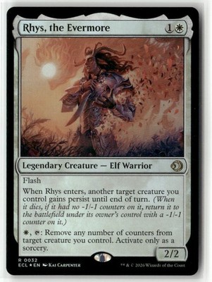 MTG Rhys, the Evermore R Lorwyn Eclipsed 32 Foil NM | eBay