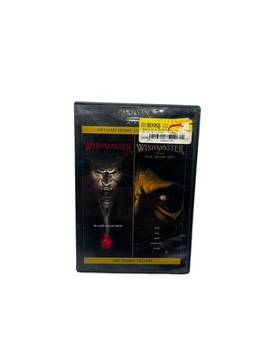 Wishmaster/Wishmaster 2 (DVD, 1999, 2-Disc Set) W/ Insert Horror