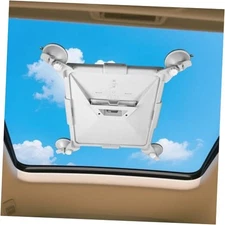 Starlink Mini Mount | Starlink Mini Car Mount with Strong Suction Cup - White