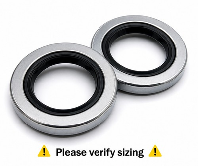 #ad 1 8 BSPP Bonded Washer Seal 2 Pack PCP Leak Fix – Verify Size $13.89