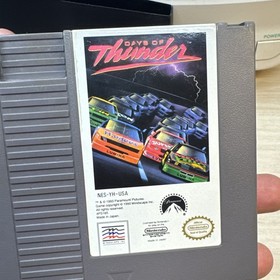 Days of Thunder Nintendo NES testato funzionante etichetta pulita con custodia