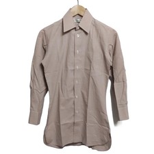 Auth Christian Dior MONSIEUR - Salmon Pink Light Blue Men's Shirt