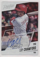 2018 Panini Chronicles Prestige Xtra Points Holo Silver 4/5 JP Crawford Auto 8k4