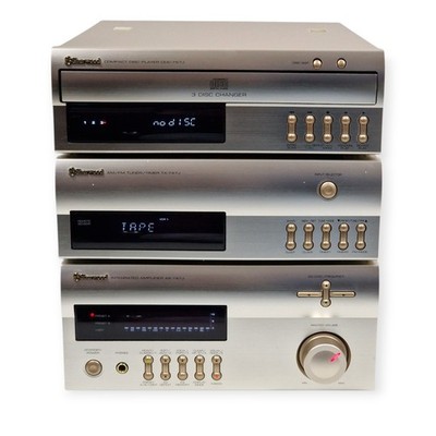 Sherwood HiFi Anlage CDC-757J / TX-747J / AX-747J   Defekt/ungeprüft #213
