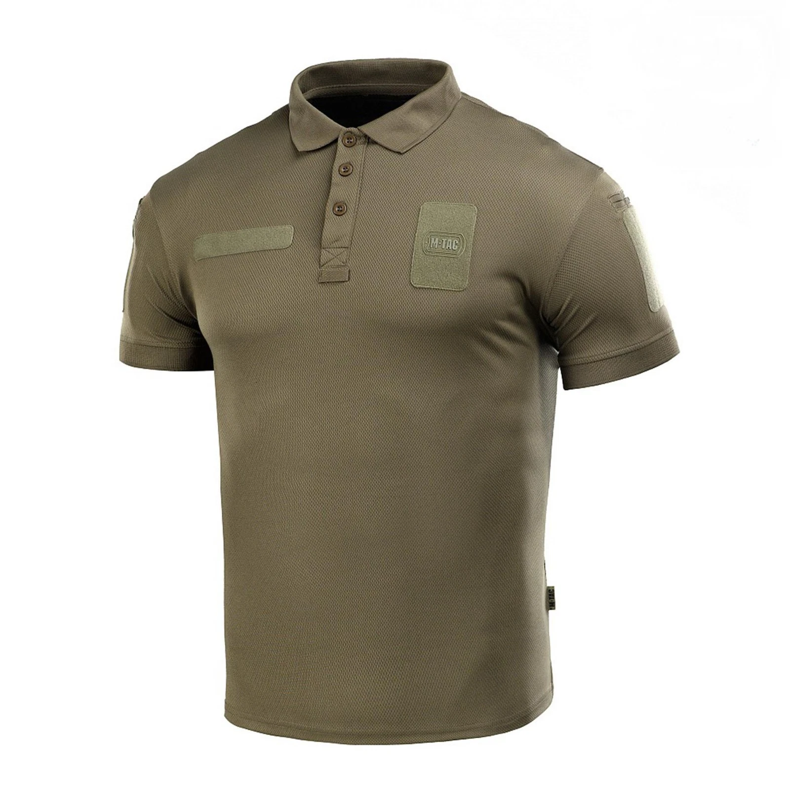 M-TAC Tactical Polo Shirt Short Sleeve Breathable Lightweight Olive Green