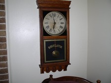1905 Coca Cola Clock vintage pendulum ingraham wind up Clock