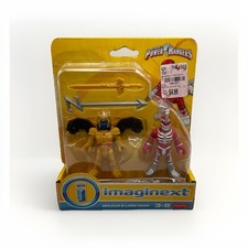 Imaginext: Goldar & Lord Zedd Figures Mighty Morphin Power Rangers New MOC 