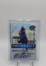 2024 Panini Prospect Edition - Griffin Herring #115 Mojo Prizm Signatures 25/25