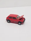 Vintage Matchbox 1985 VW Golf GTI Red Opening Hood T3