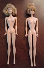 Vintage 1960s Barbie And Midge Blonde Dolls