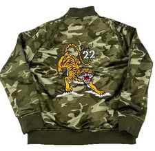 Place Camouflage Bomber Jacket Boys Size XL 14 Bengal Tiger 22
