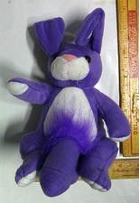 Peluche adulto con pene púrpura conejo "weanie baby" novedad gorro muñeca - 9"
