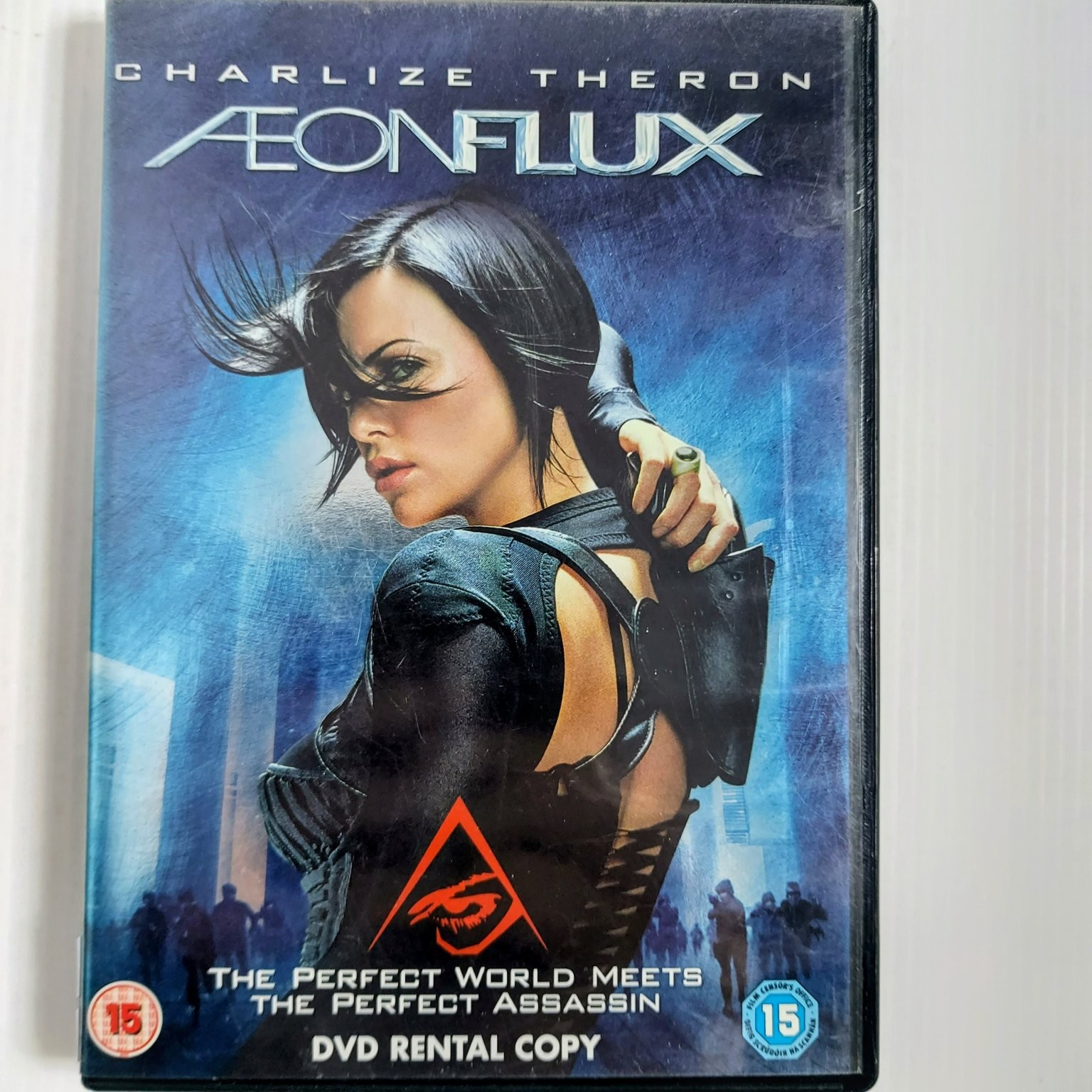 Aeon Flux DVD 2005 Charlize Theron Sci-Fi Action Rental Copy Widescreen