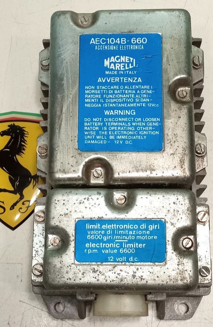 Ferrari 512BBi 400i Ignition Box Magneti Marelli_AEC104B 660_118112_246_512_CORE