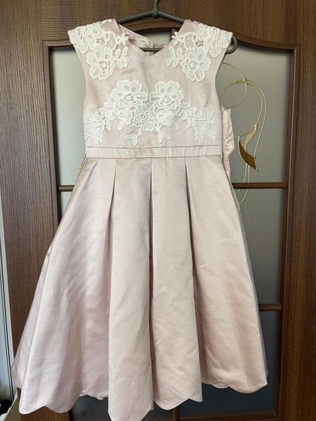 Damen Monsoon Kleid Rosa Satin Andere