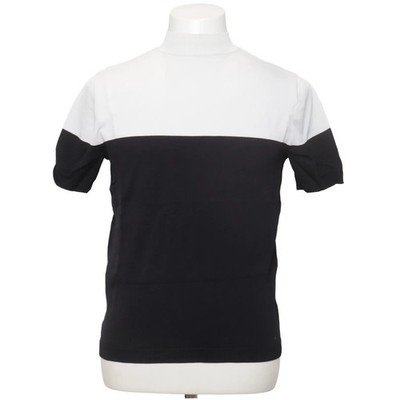 Topman, Strickpullover, Größe: S, Schwarz/Weiß, Polyamid/Viskose, Streifen #O82