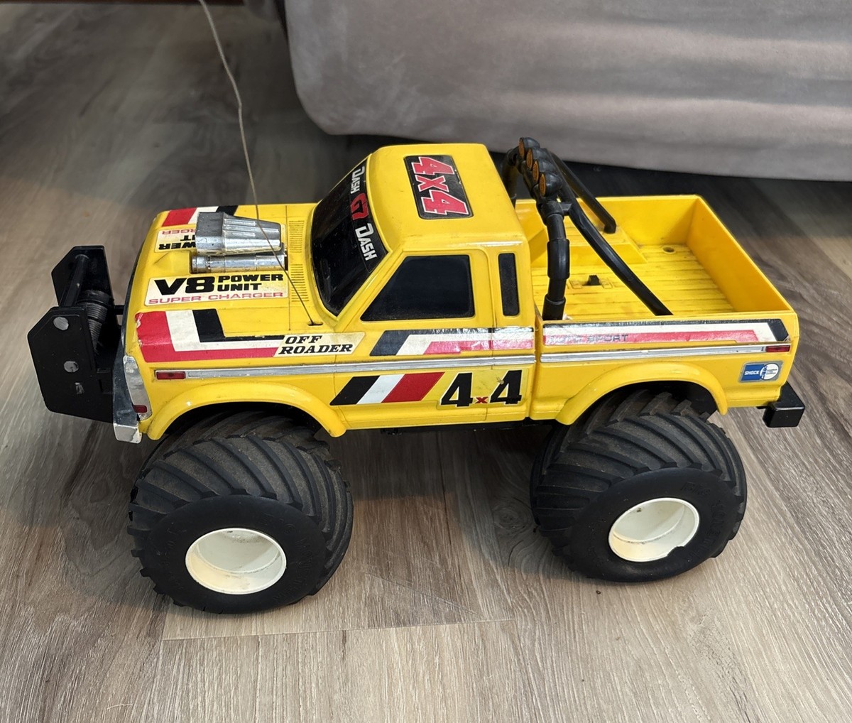 Vintage 80's Radio Shack 4x4 Off-Roader RC Monster Truck | eBay