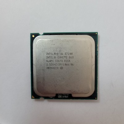 Intel Core 2 Duo E7200 SLAPC 2.53GHz 3MB 1066MHz LGA 775 CPU Processor