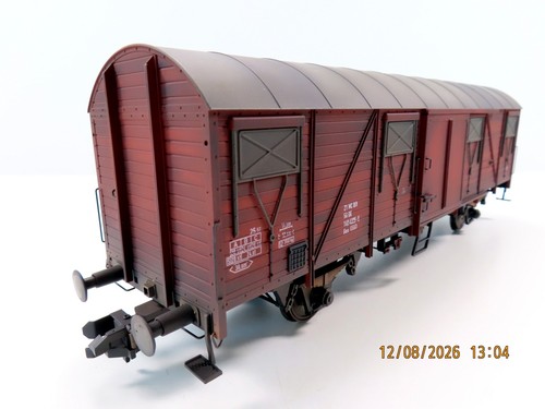 (1HOL018) MBW 50260 Spur 1  Bretterwandwagen Gbs 245 der DR, W.Gutheil patini... | Condition: Gebraucht