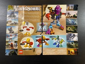 LEGO Bionicle Tohunga Jala 1391 McDonald's 2001 Complete w/ Disk, Manual, & Bag